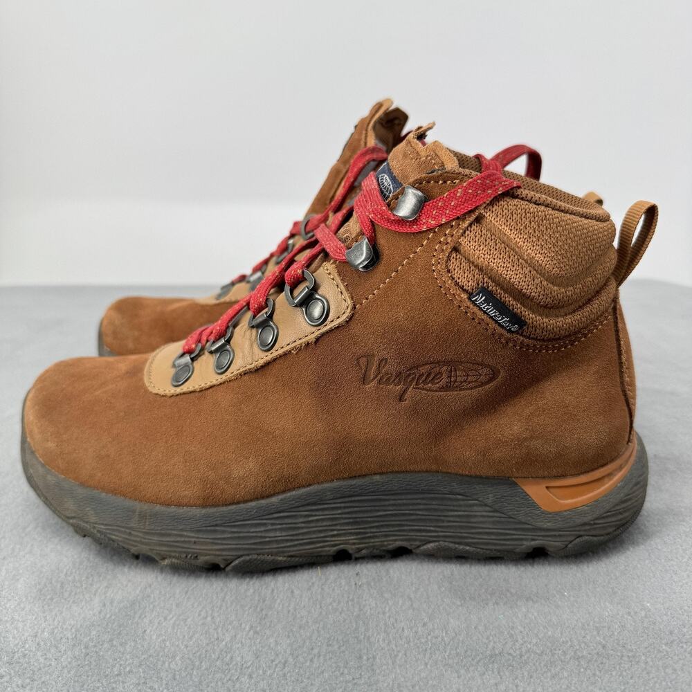 Vasque 7989M Womens 7.5 Brown Suede Hiking Boots Waterproof Trail